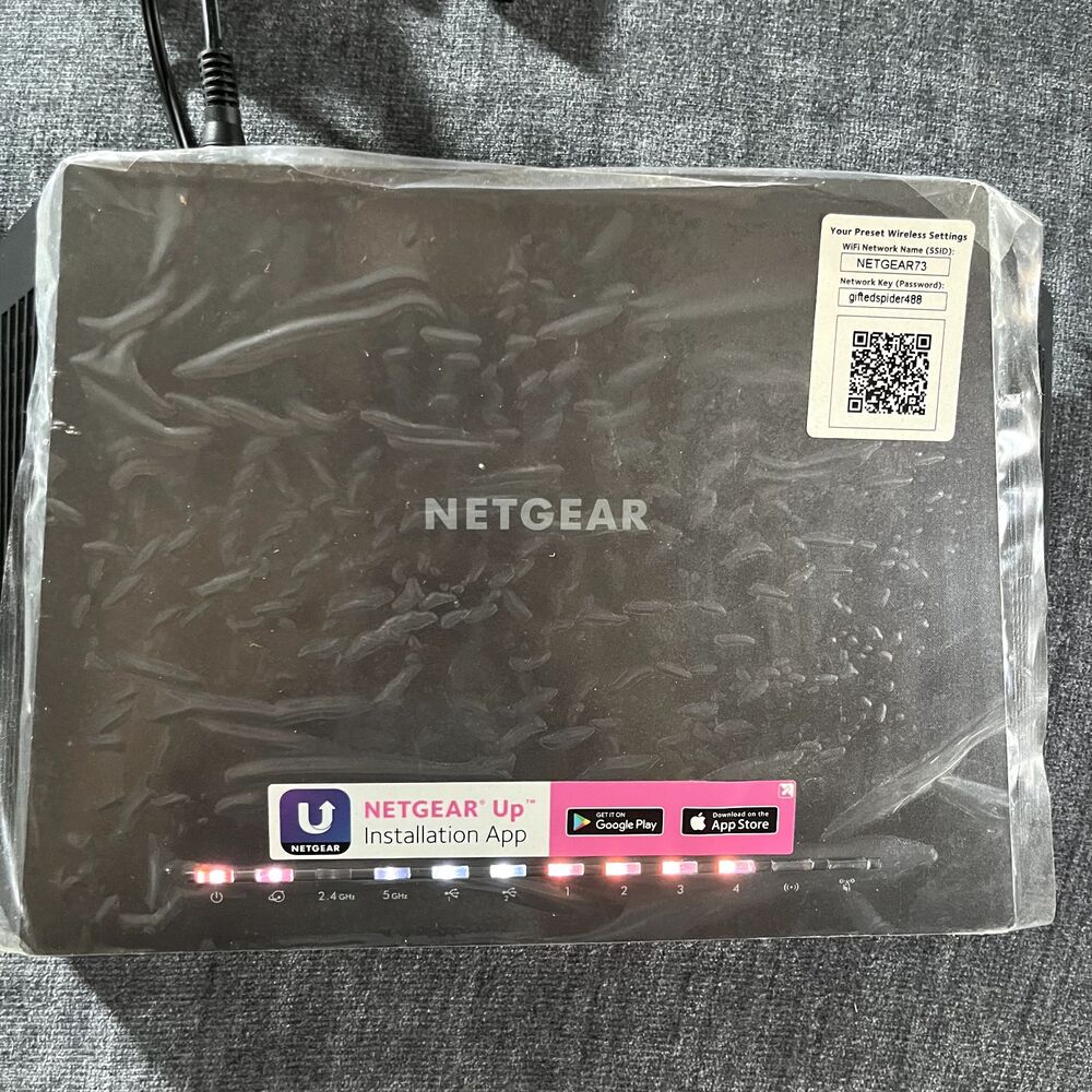 Netgear Nighthawk AC1900 Smart Wifi Router Model R7000 - Picture 6 of 7